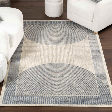 Nuloom Allyson Modern Geometric Area Rug 4ft x 6ft GCEL08A-406